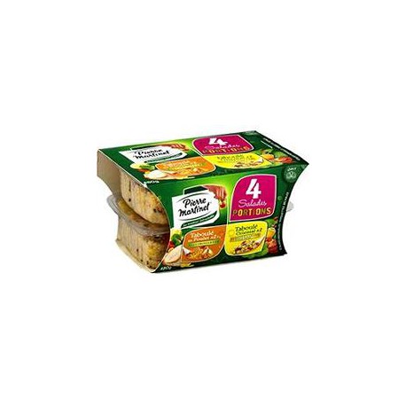 480G 4 Salades Portions Taboule Orienta/Taboule Poulet Martinet