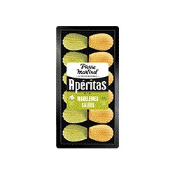 Mart Madeleine Chevr Pesto120G