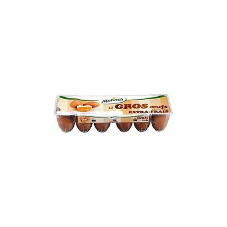 12 Oeufs Maxi D Auge Gros Matines
