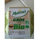 Matines 4 Oeufs Bio Cal Gros