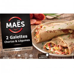 2X125G Galette Chorizo Legumes