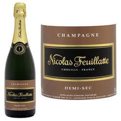 N.Feuillate Champagne 1/2 Sec 75Cl
