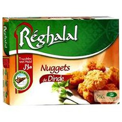 200G 10 Nugget Dinde Halal Reghalal Le Gaulois