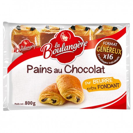 Pain Choco X8+2Gr.La Boul