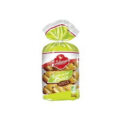 320G 8 Pain Au Laitpepites De Chocolat Bio La Boulangere