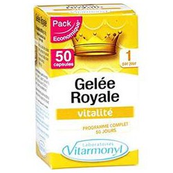 50 Capsules Gelee Royale Vitarmonyl