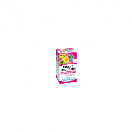 50 Capsules Onagre Bourrache Vitarmonyl