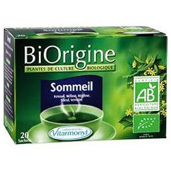 Biorigine Tisane Sommeil 20 Infusettes