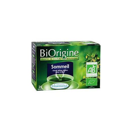 Biorigine Tisane Sommeil 20 Infusettes