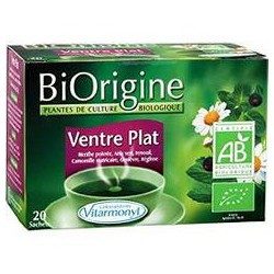Biorigine Tisane Ventre Plat 20 Infusettes