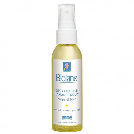 Biolane Huile Amande Douce Spray 75Ml