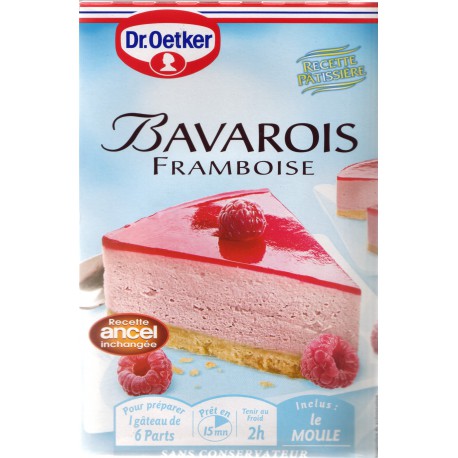 285G Mon Bavarois À La Framboise Sans Cuisson - Etui Dr.Oet