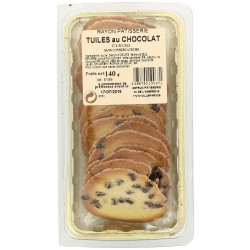 Tuiles Chocolat Pur Beurr 140G
