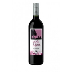 75Cl Vignobles Ducourt, Pick Nick, Aoc Bordeaux Rouge 2016
