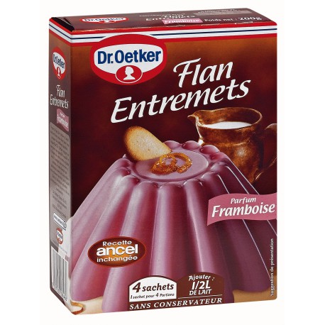 Dr Oetker Entremet Framboise 4 Sachet 200G