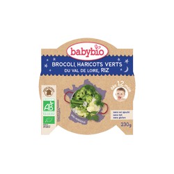 Babybio Legume Vert Riz 230G