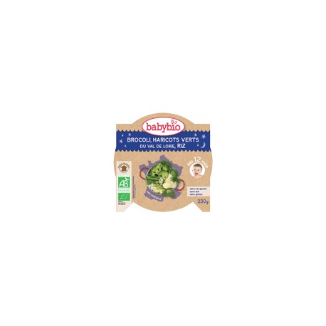 Babybio Legume Vert Riz 230G