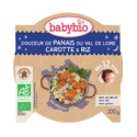 Babybio Panais Carot Riz 230G