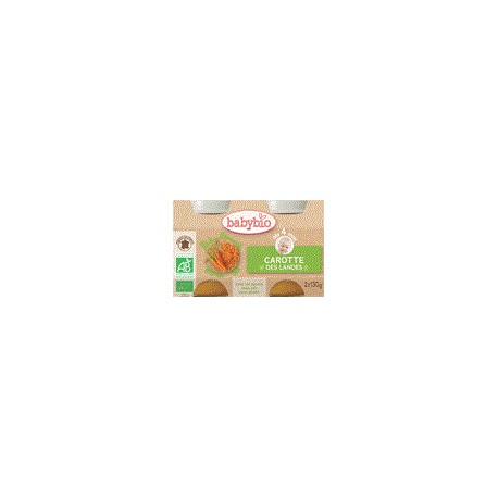 Babybio Carot Des Lande 2X130G