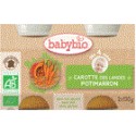 Babybio Carot Potimarron2X130G