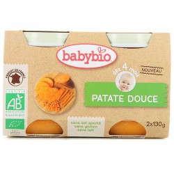 2X130G Pot Patate Douce Babybio