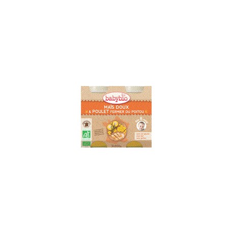 Babybio Menu Lg Poulet 2X200G