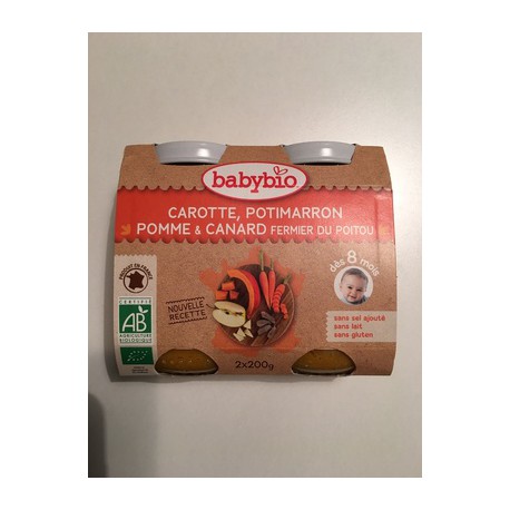 Babybio Leg Canard Ferm 2X200G