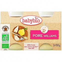 Babybio Poire 2X130G