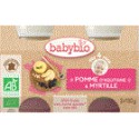 Babybio Pomme Myrtille 2X130G