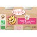 Babybio Pomme Banane 2X130G