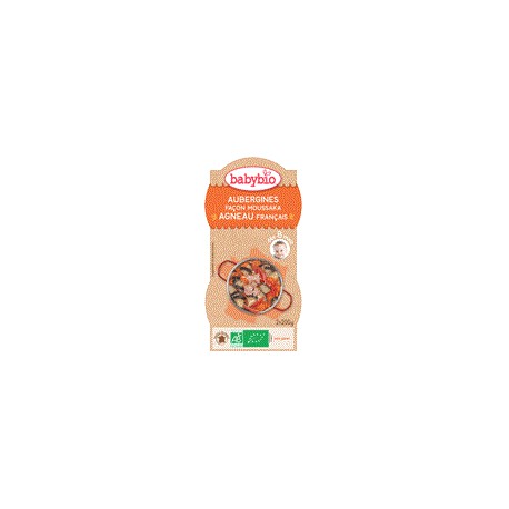Babybio Moussaka Agneau 2X200G