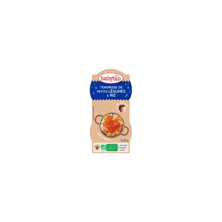 Babybio B.Nuit Leg Riz 2X200G