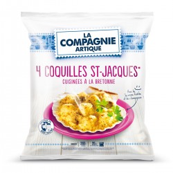 4X90G Coquille Saint Jacques A Al Bretonne Cie Artique