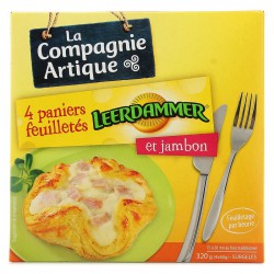 4X80G Paniers Leerdammer & Jbn