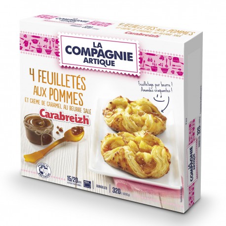 Artiq.Feuillete Pom.Creme4X80G
