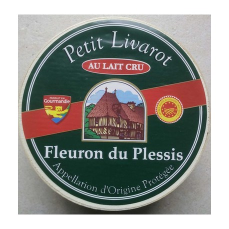 250G Petit Livarot Aop Au Lait Cru Plessis