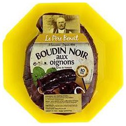 600G Assiette Boudin Oignons Pere Benoit