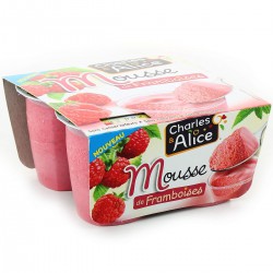 4X48G Mousse Framboise Charles&Alice