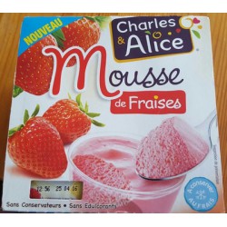 Ch&Al.Mousse Fraise 4X48G