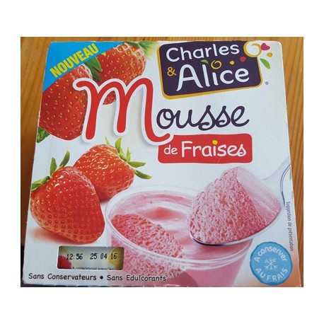 Ch&Al.Mousse Fraise 4X48G