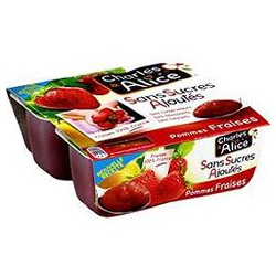 Char&Alice Pomme-Fraise 4X100G