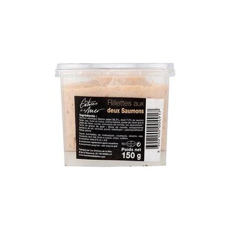 150G Rillettes Deux Saumons Entree Mer