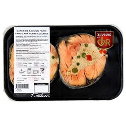 160G Darne Saumon Farcei/Legumes X2 Entree Mer