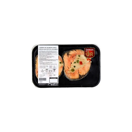 160G Darne Saumon Farcei/Legumes X2 Entree Mer
