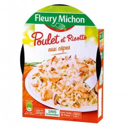 280G Poulet Risotto Cepes/Champigons Fleury Michon