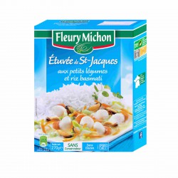Fleury Michon Saint Jacques Riz Basmati 270G