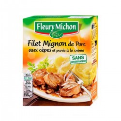 Filet Mignon De Porc Aux Cepes Puree Creme Fraiche 290G