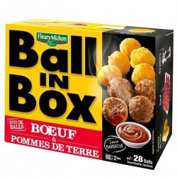 240G Ball In Box Bœuf/Pdt Fleury Michon