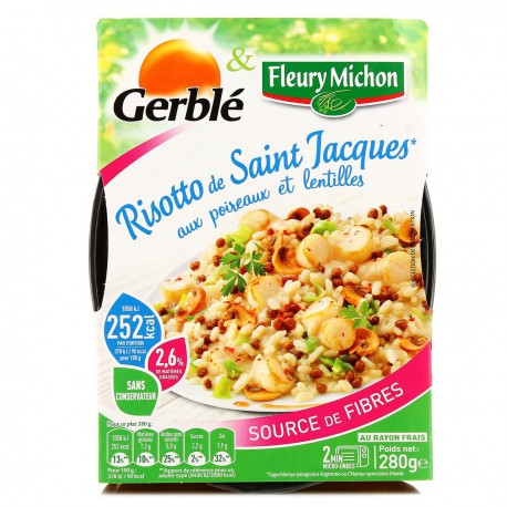 280G Risotto Saint Jacques/ Poireaux Fleury Michon