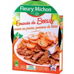 280G Emince De Boeuf Sauce Au Poivre/Pdt Fleury Michon